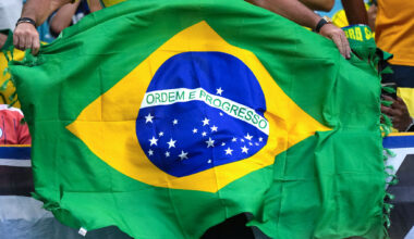 Brazil national team arrives in Houston for World Cup
