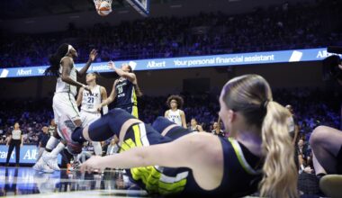 Bueckers, Fudd lead surge, but it's not enough as Wings fall vs. Lynx