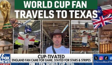 British fan praises American hospitality and food, recommends visiting Texas