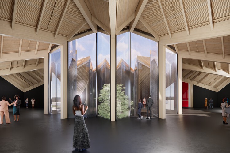 BIG Reveals New Images of the National Juneteenth Museum Ahead of Construction in Fort Worth, Texas - Image 7 of 31