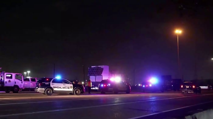 Construction worker killed in work-zone crash on Gulf Freeway