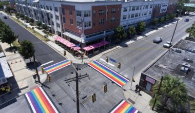 Texas cities find colorful replacements for rainbow crosswalks