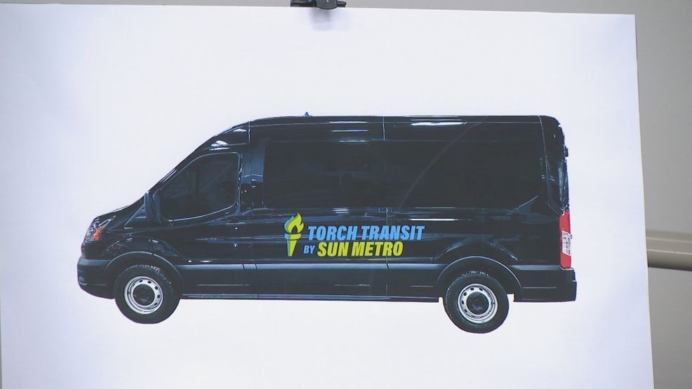 "Torch Transit by Sun Metro" fleet renderings. Credit: KFOX14/CBS4