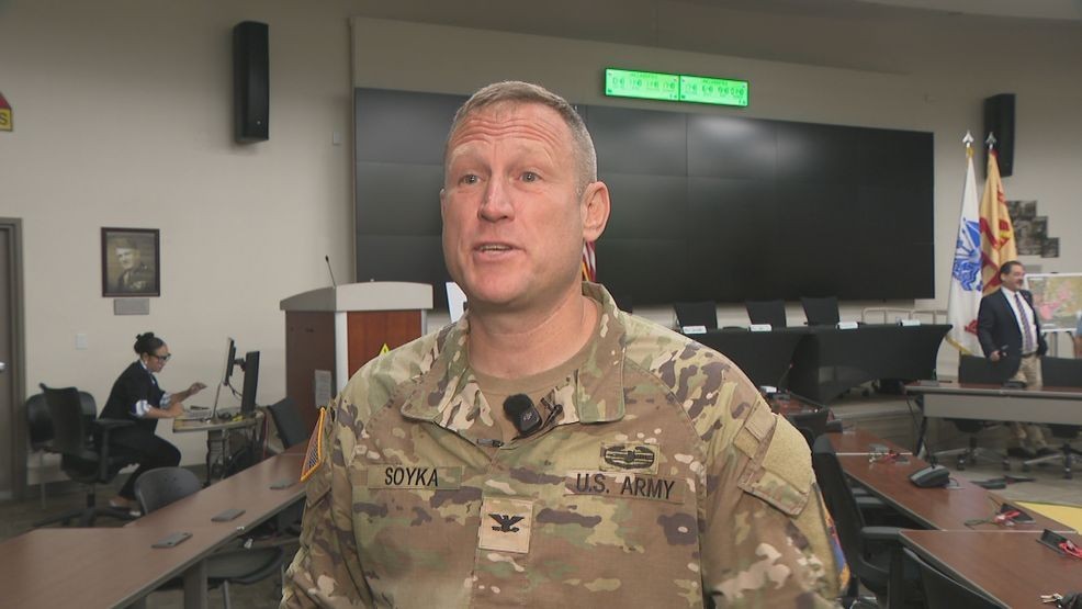 Fort Bliss Garrison Commander Michael Soika. June 29, 2026. Credit: KFOX14/CBS4