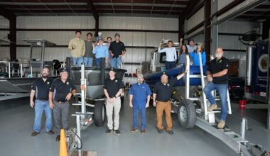 A team of students from Texas Christian University, working with the Texas General Land Office, spent several days in Corpus Christi, examining orphaned assets - 100 wells and dozens of offshore platforms - in the GLO's portfolio. Students will be visiting elsewhere in Texas, including West Texas, this summer.