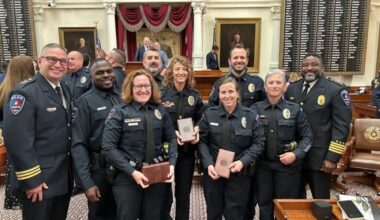 Arlington PD Homicide Unit Recognized at State Capitol