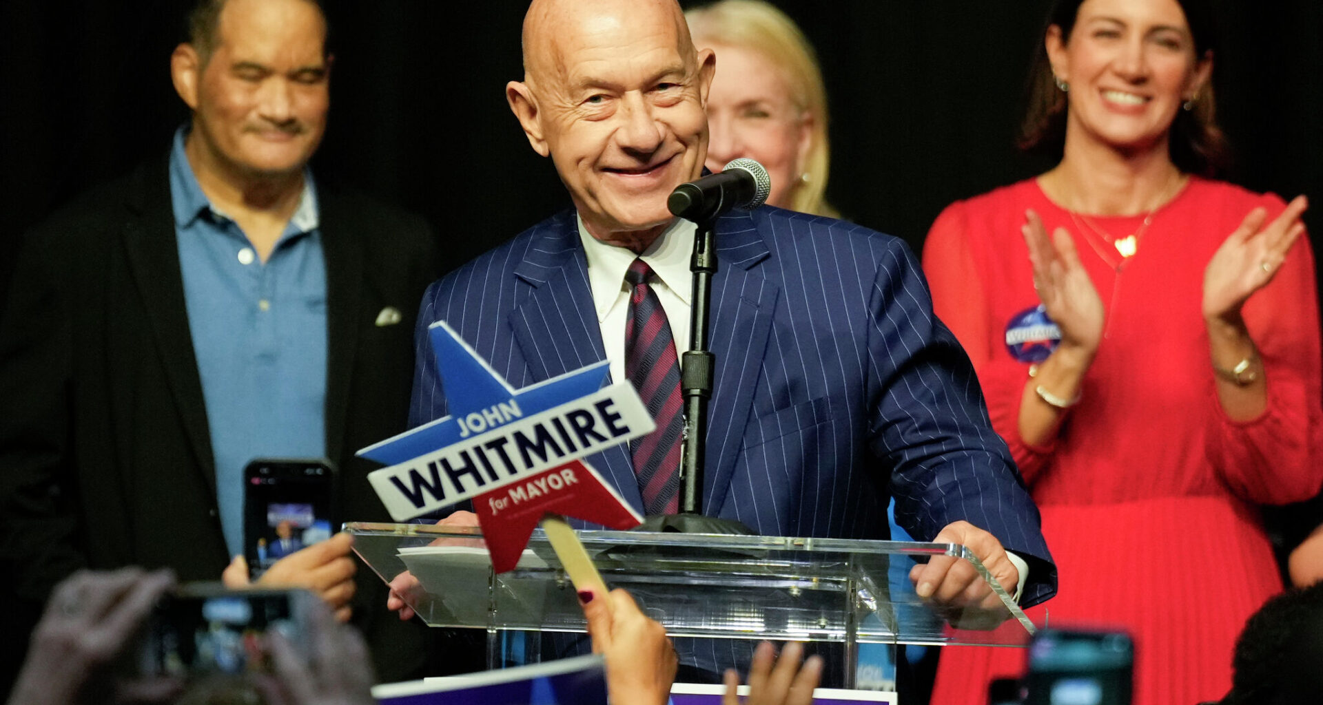 Whitmire swears off summer vacation to keep watch over Houston
