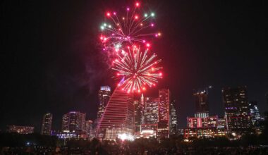 Where to watch July Fourth 2026 fireworks in Austin, Central Texas