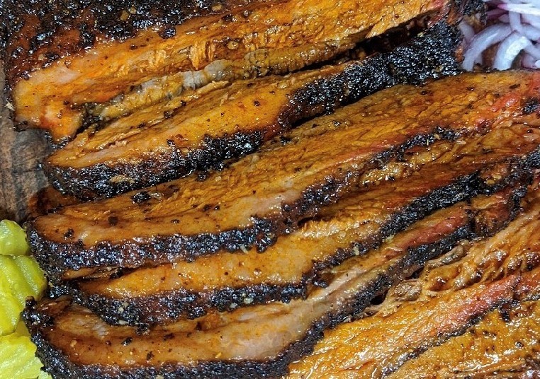 Brisket from Smoke 'N Ash BBQ in Arlington.