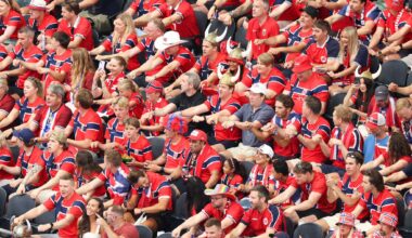 Watch: Viral 'viking row' takes over Dallas Stadium after Norway win