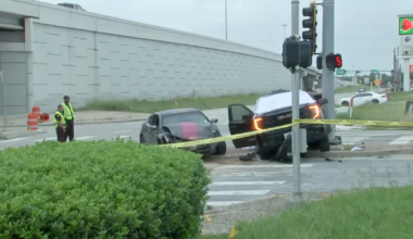 One killed, 3 hospitalized in Pasadena crash, prompting Beltway 8 service road closure at Pasadena Boulevard, police say