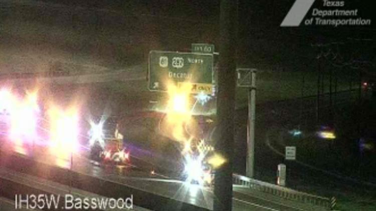 Two people dead after a crash on Northwest Highway 287 in Fort Worth Wednesday morning, police say