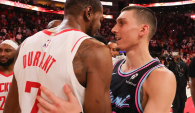 Mock trade proposal sends Heat guard Tyler Herro to the Houston Rockets