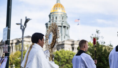 Christ in the Heart of the City: Hundreds Join Corpus Christi Eucharistic Procession in Downtown Denver