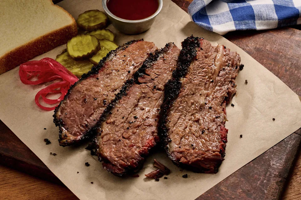 Brisket from McClaren Farms. (Courtesy of McClaren Farms)