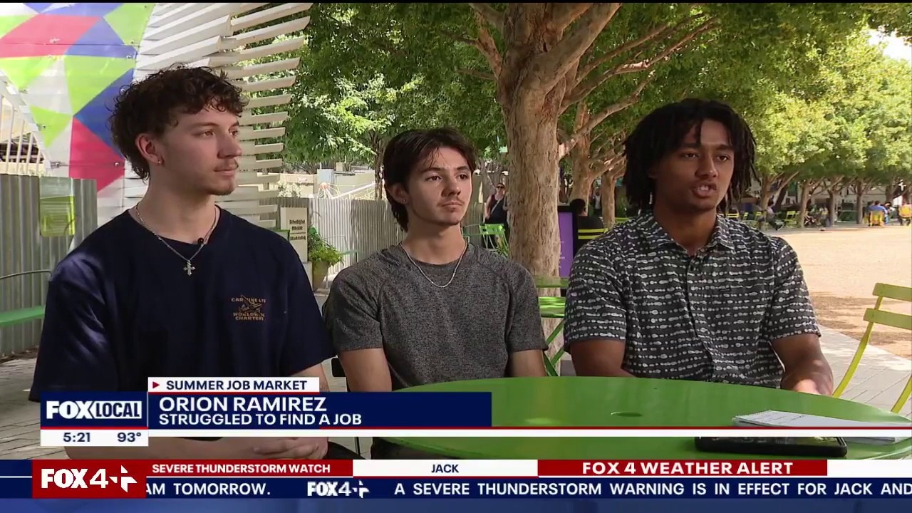 Teens having trouble finding summer jobs in North Texas