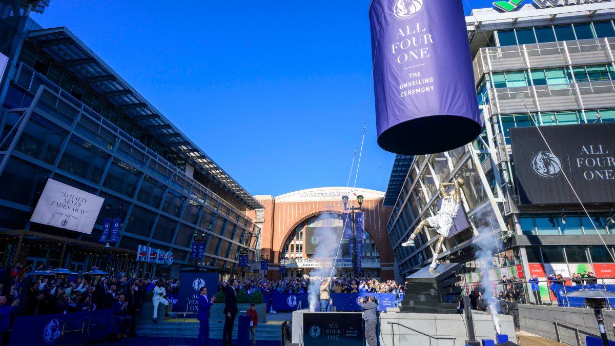 Dallas Mavericks talk about leaving AAC for Valley View site – NBC 5 Dallas-Fort Worth