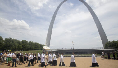 Jesus under the Arch - St. Louis Review