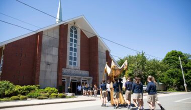 Our Lady of Mercy Students Mark Solemnity of Corpus Christi with Eucharistic Procession