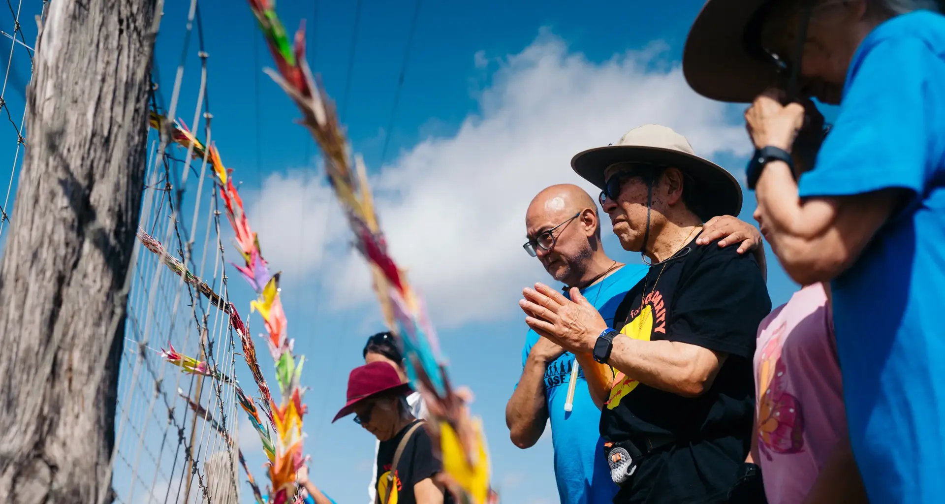Japanese Internment Survivors Gather to Demand Closure of Texas ICE Jail