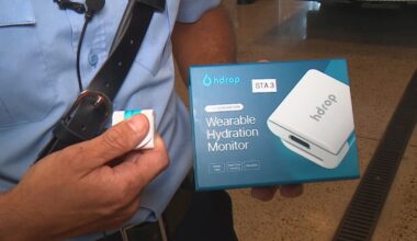 Corpus Christi firefighters use hydration monitors to help prevent heat-related illness