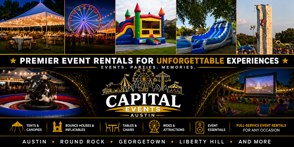 Capital Events Austin - Premier Event Rentals for Unforgettable Experiences
