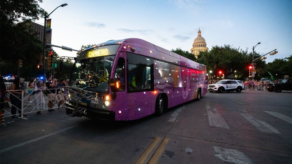 Nearly a century after captivating audiences from Broadway to Paris, Barbette's image rolled through Austin on a specially wrapped CapMetro bus unveiled during Pride Month 2025.