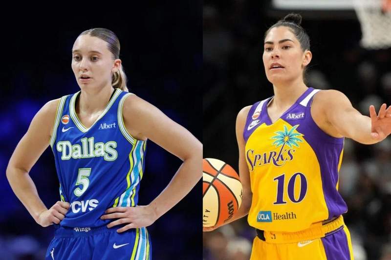 Cameras Spot Kelsey Plum, Paige Bueckers & Others Assisting Injured Dallas Star During Wheelchair Exit