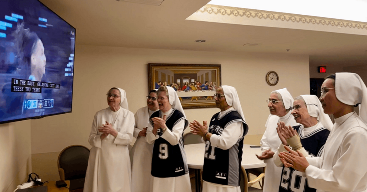 The San Antonio Nuns Chanting ‘Go Spurs Go! And God Bless!’