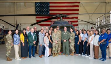 From training to mobility: Travis civic leaders tour JBSA-Lackland > Joint Base San Antonio > News