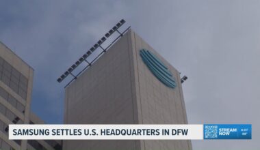 Samsung moves U.S. headquarters to Plano in major shift