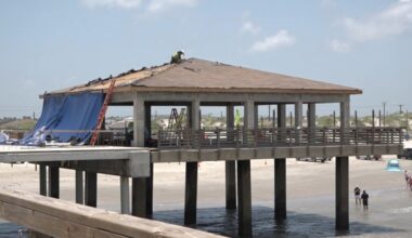 New Bob Hall Pier restaurant is taking shape