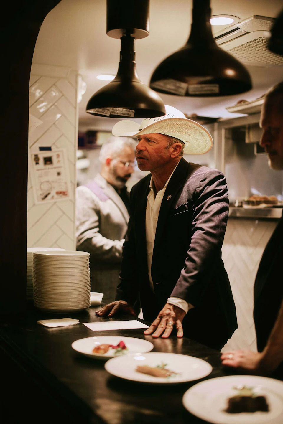 Taylor Sheridan: chef? The 'Yellowstone' co-creator visited his own private club in Fort Worth for a members-only dinner as World Cup tourists descended on D-FW. (Chase Hall)