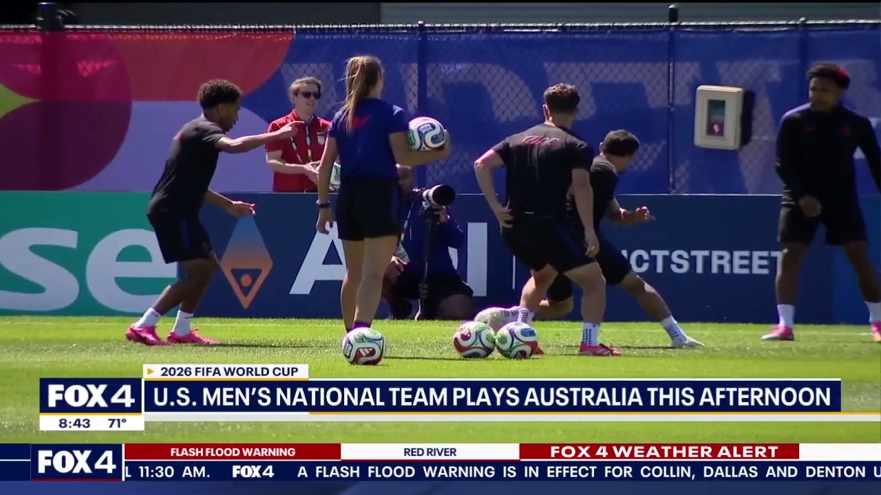 USMNT set to play Australia this afternoon