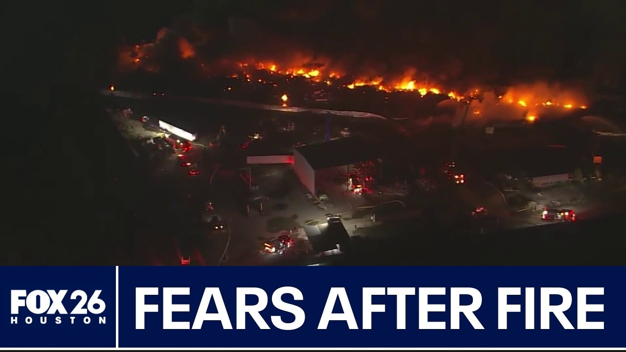Houston tire fire raises health concerns for local | Houston Live and Local