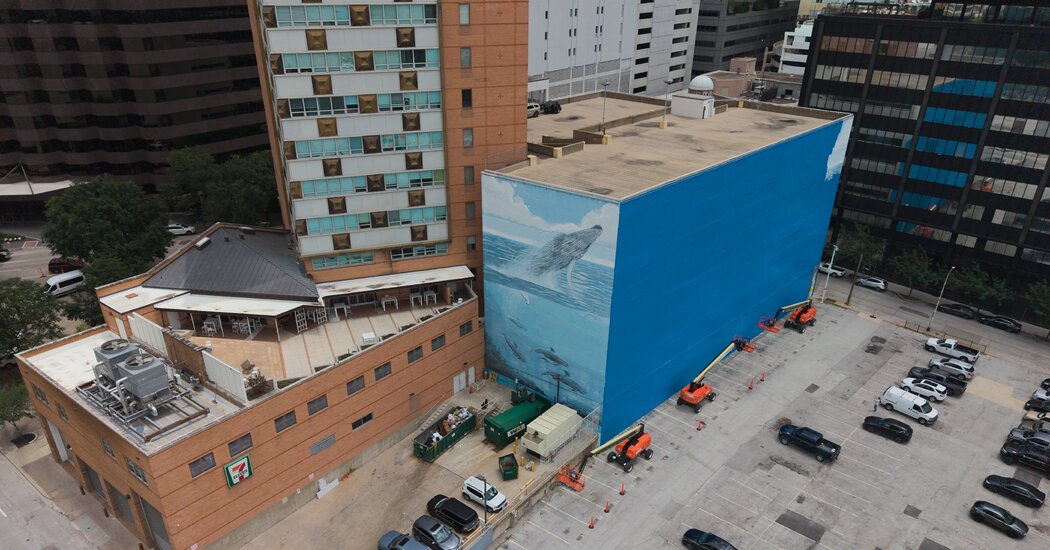 Dallas Whale Mural Artist Wyland Sues FIFA After World Cup Paint-Over