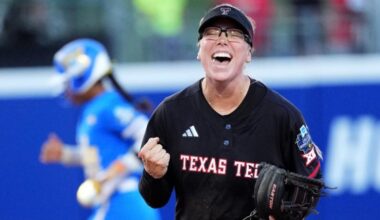 Texas Tech vs. Alabama softball box score: Live stats from Women's College World Series semifinal