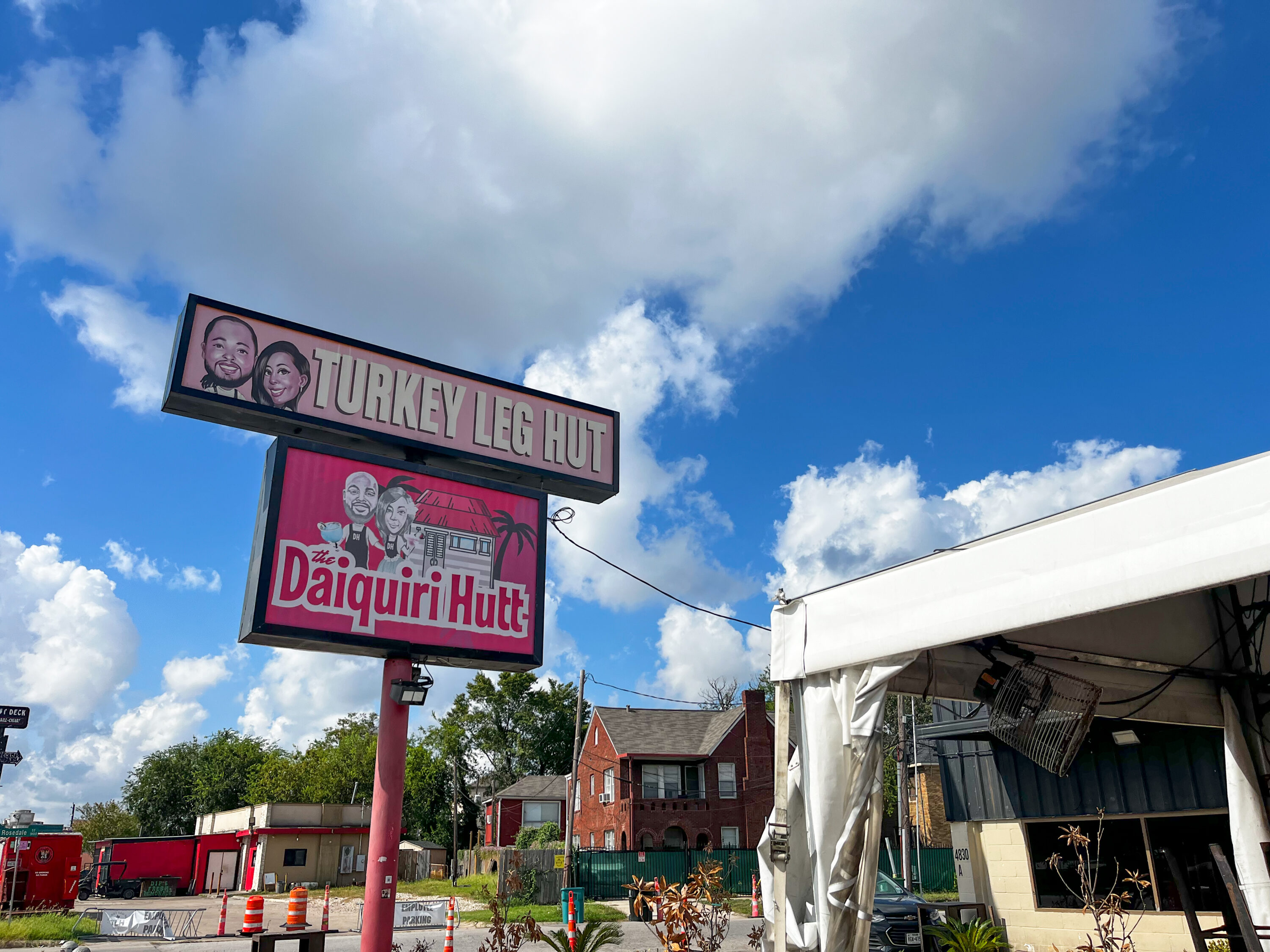 The Turkey Leg Hut at 4830 Almeda Rd. was closed for several days following 34 health code violations.