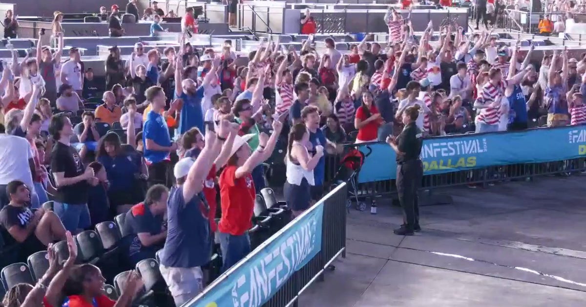 FIFA Fan Fest in Dallas opens just in time for Team USA's first goal