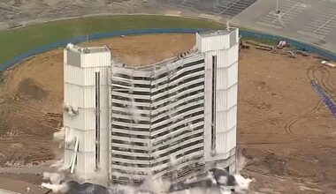 Watch: 42-year-old landmark hotel imploded in Texas