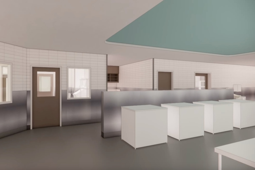 University Health's Milk Bank is a $5.6 million project. (Rendering courtesy University Health)