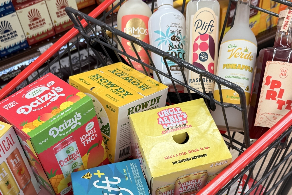 Spec's Wine, Spirits & Finer Foods, along with other commercial retailers like Target and Sprouts, has expanded its inventory of THC-infused drinks in recent years. (Courtesy Spec's Wine, Spirits & Finer Foods)