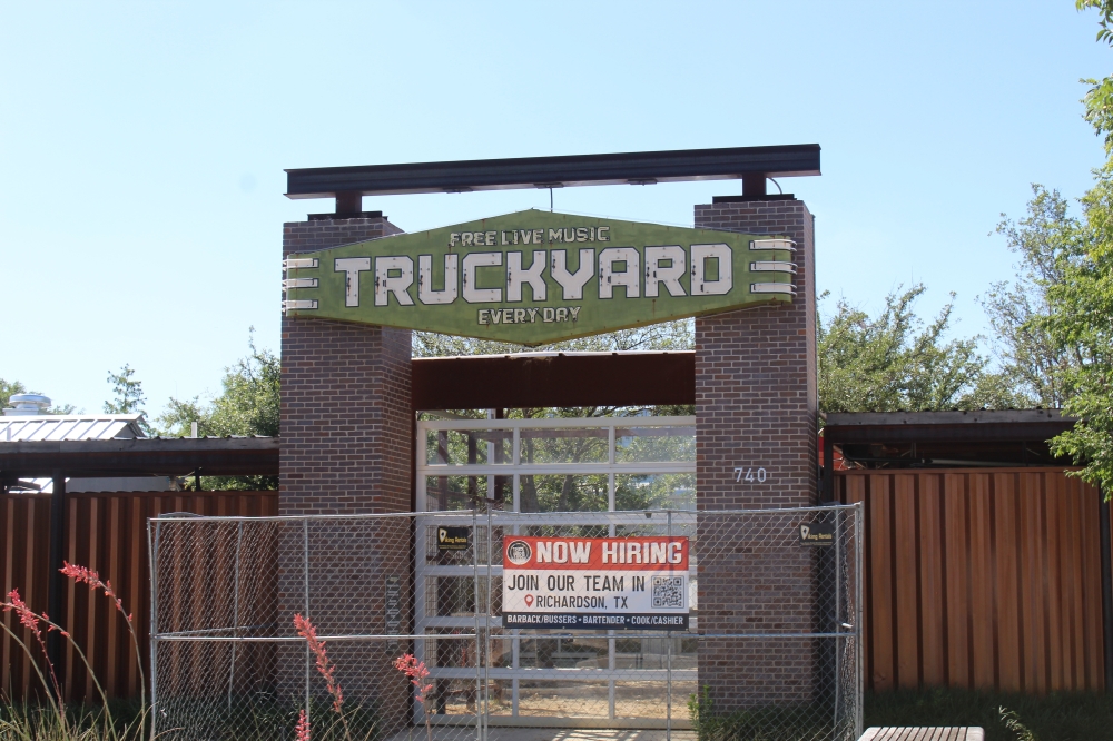 Truck Yard plans to open its Richardson location this summer. (Isabella Zeff/Community Impact)