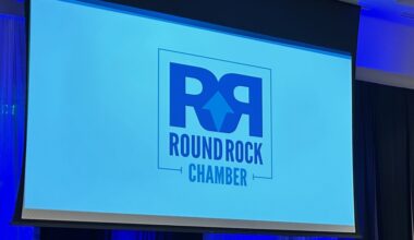 The Round Rock Chamber announced the winner of its startup pitch competition in May. (Brooke Sjoberg/Community Impact)