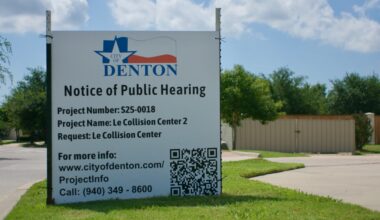 Several residents that live near the property spoke against approving the property for major automotive repairs. (Adam Doe/Community Impact)