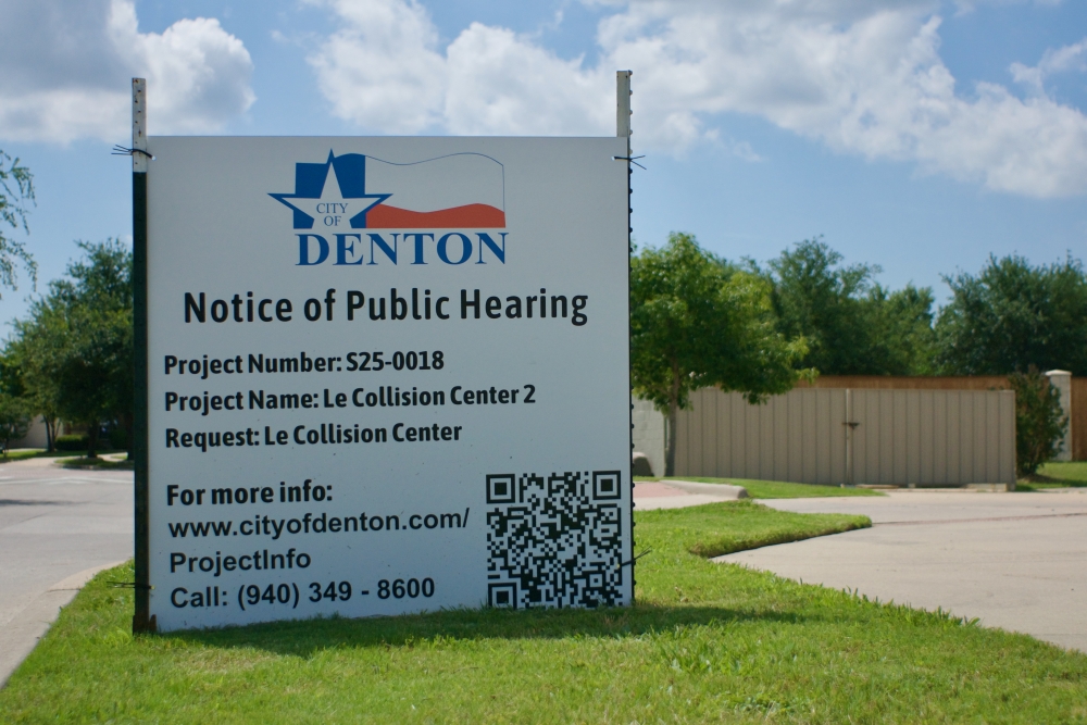 Several residents that live near the property spoke against approving the property for major automotive repairs. (Adam Doe/Community Impact)
