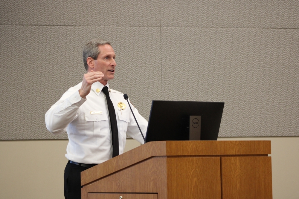 Georgetown Fire Chief John Sullivan said the city has plans to open three new fire stations in the next 10 years. (Community Impact staff)
