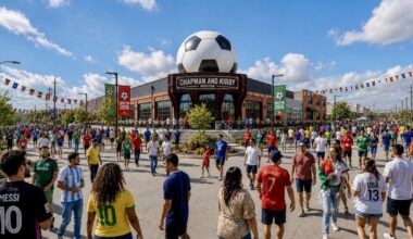 The Chapman & Kirby venue is holding World Cup watch parties through July 19. (Courtesy Chapman & Kirby)