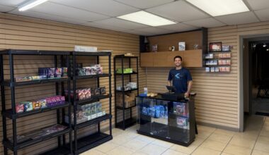 The trading card game shop is built for players and collectors. (Courtesy X-Ray Games)