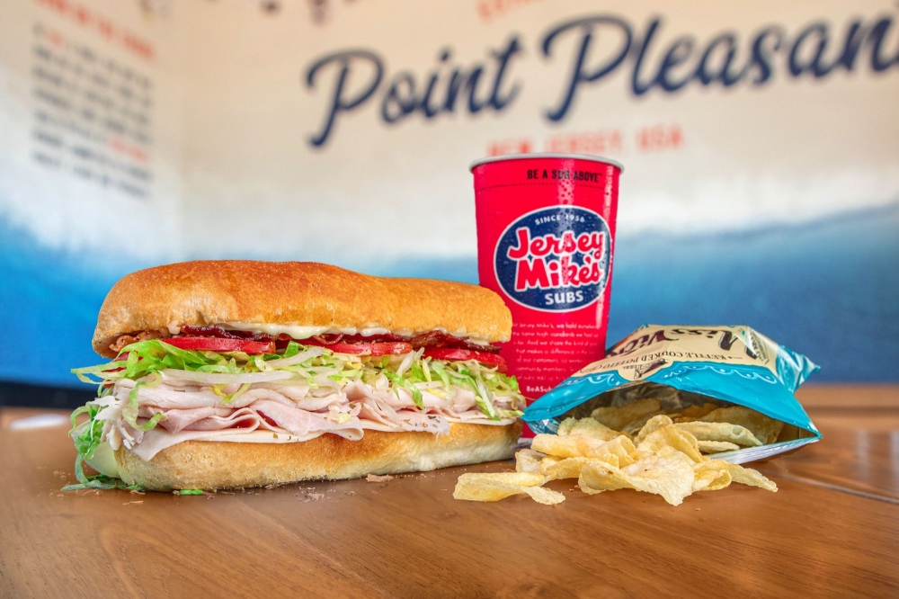 Jersey Mike's is an East Coast brand that specializes in the submarine sandwich. (Courtesy Jersey Mike's)